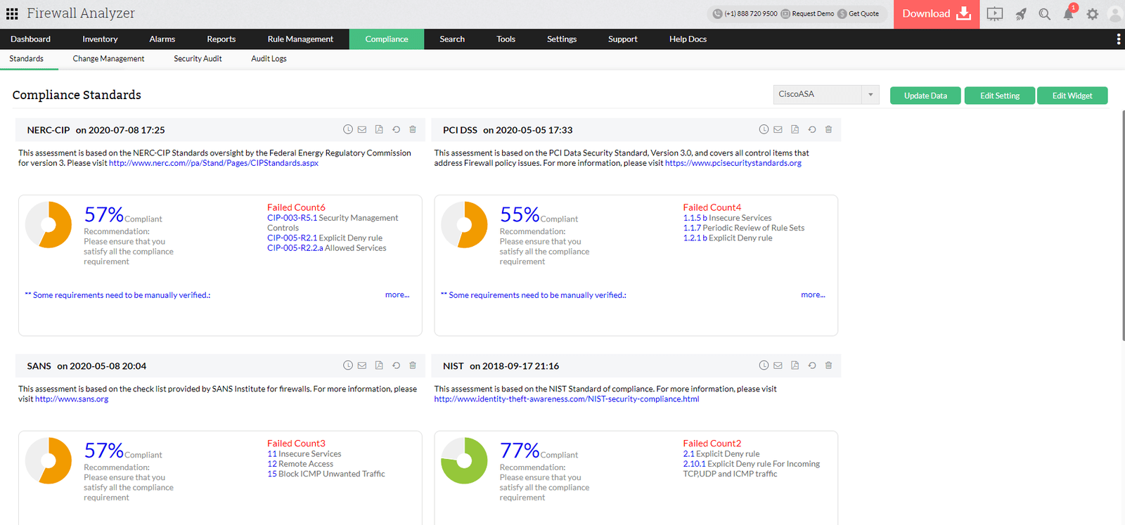 ManageEngine Firewall Analyzer