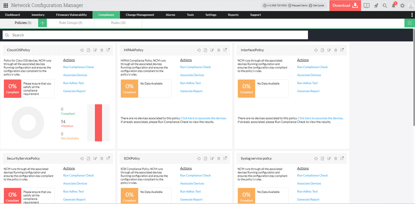 ManageEngine Network Configuration Manager